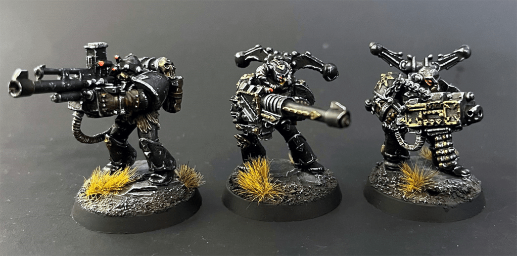 40k 2nd edition chaos space marines heavy weapons autonnon heavy bolter lascannon