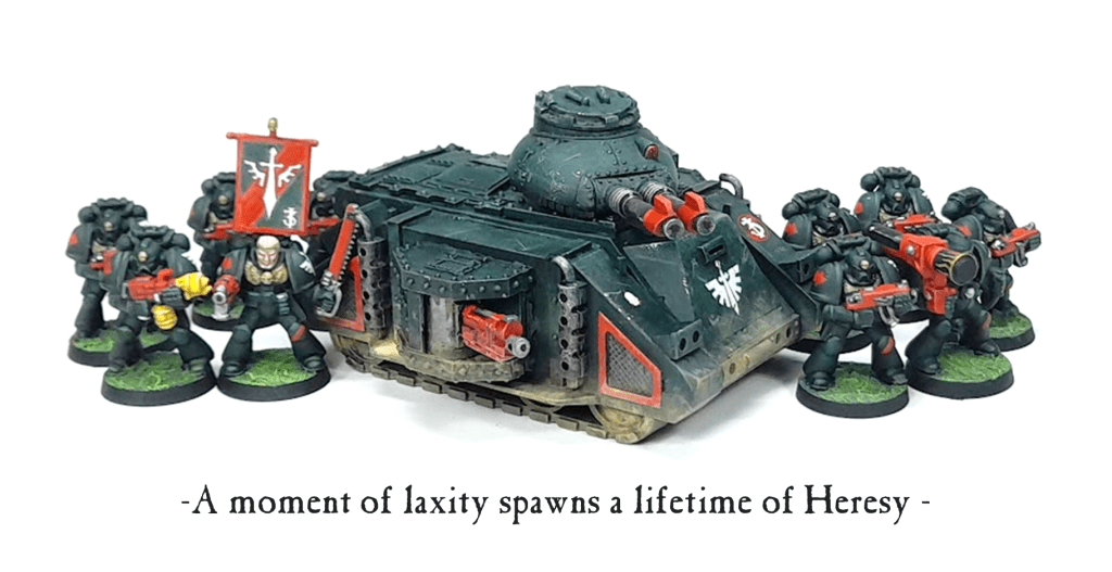 40k 2nd edition dark angels tactical squad predator