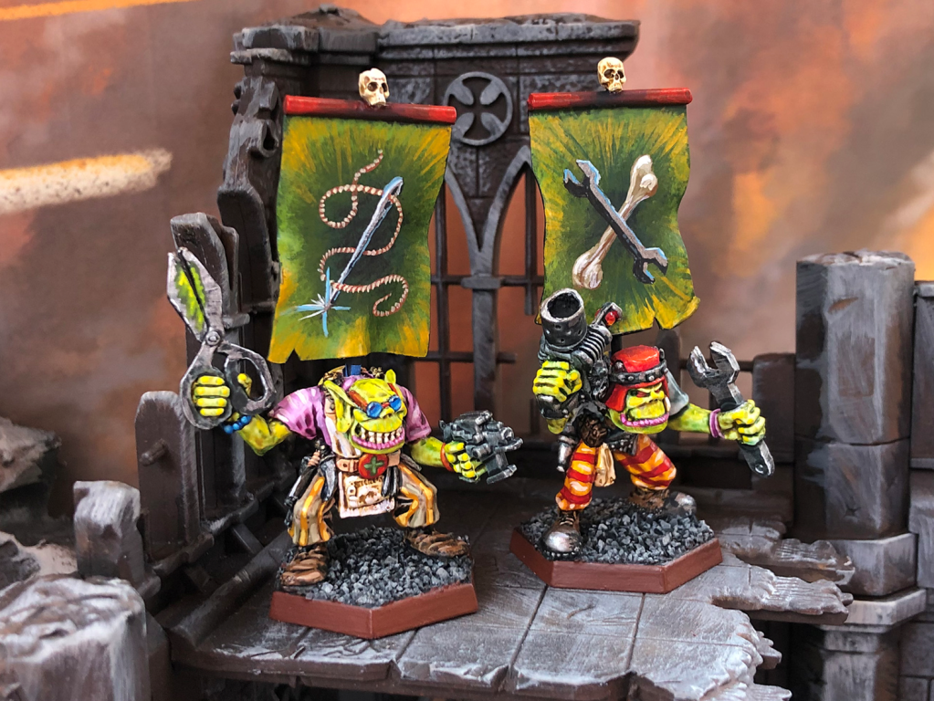 40k 2nd ed paindok and mekaniak