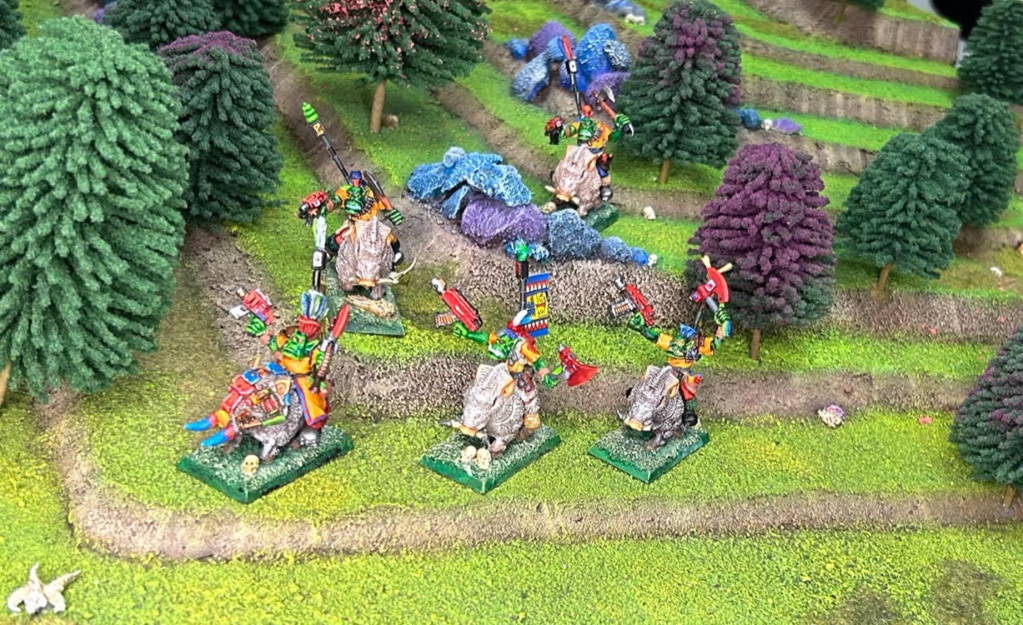 40k 2nd edition space orks boar riders