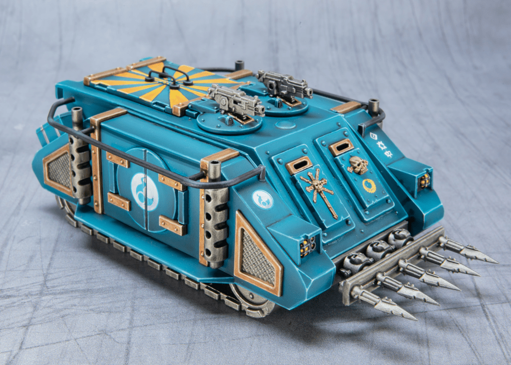 retro 2nd edition 40k thousand sons rhino