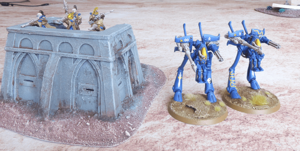 eldar war walker, 2nd edition bunker