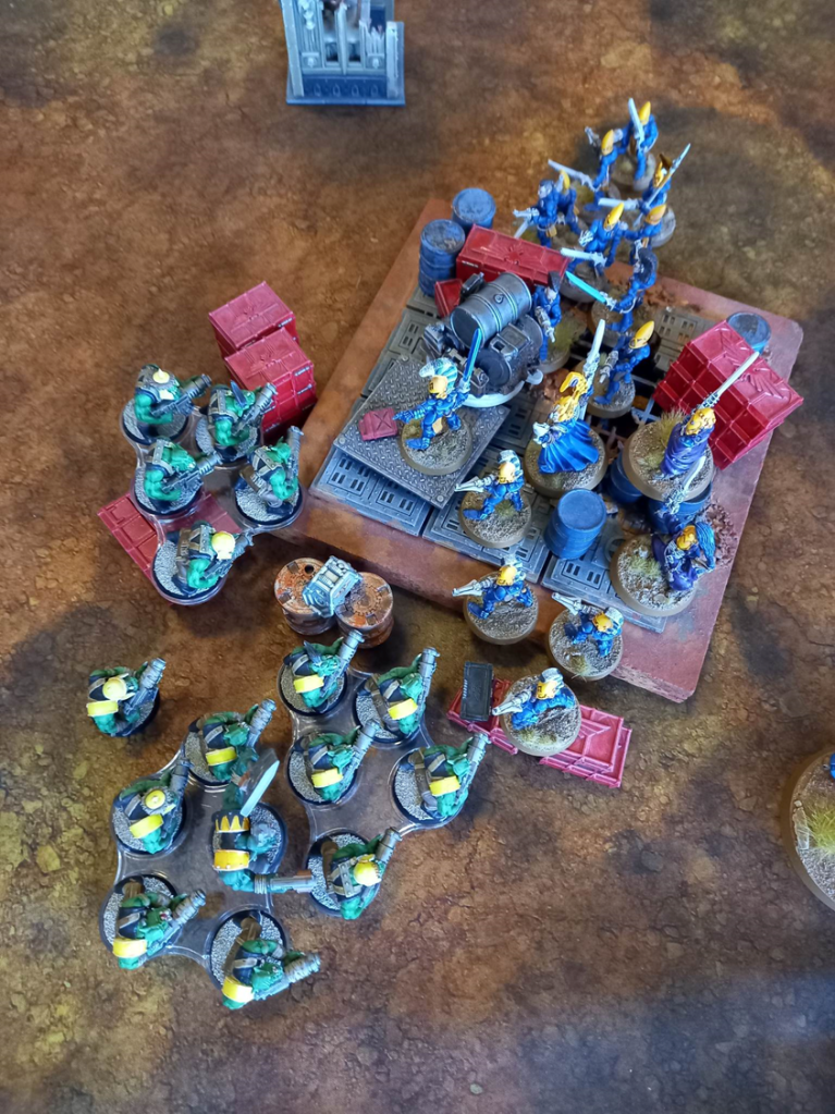 40k 2nd edition battle report