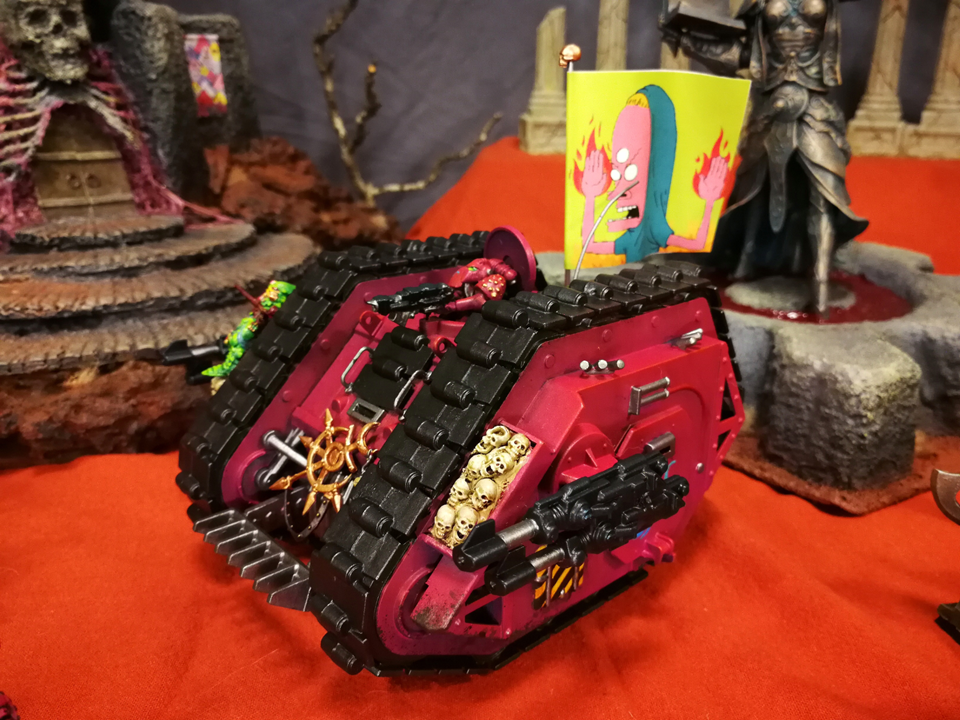 40k 2nd edition chaos land raider