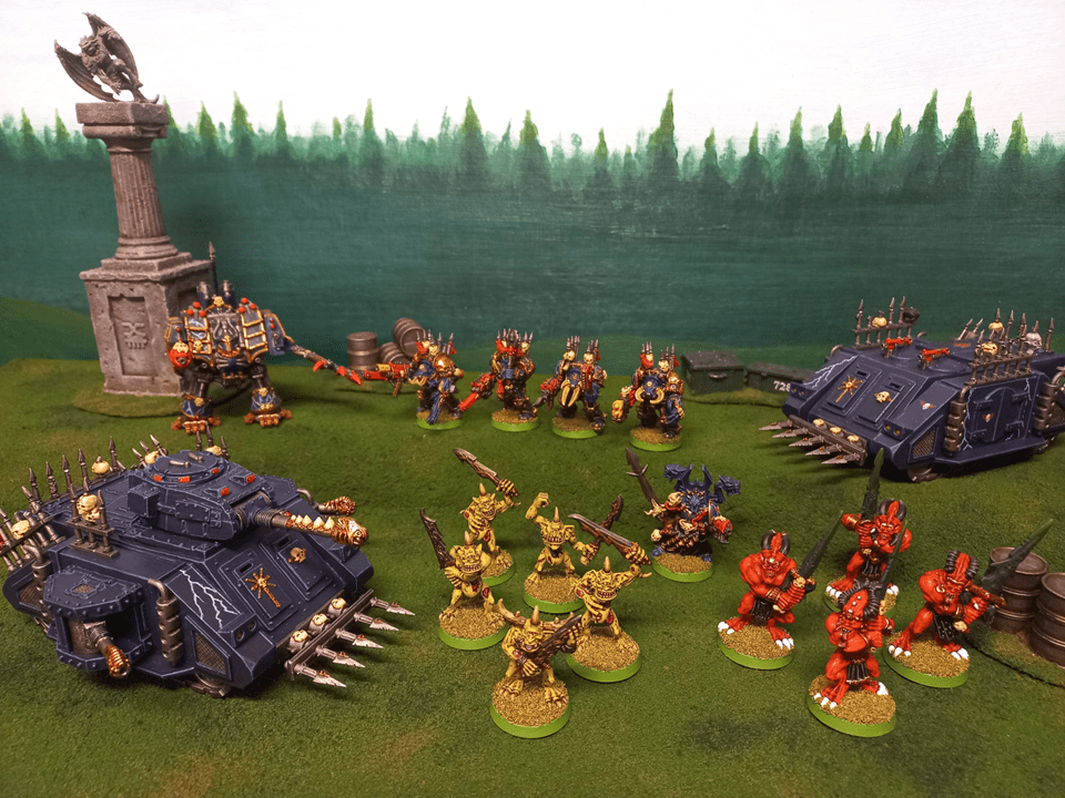 40k 2nd edition chaos nightlords army