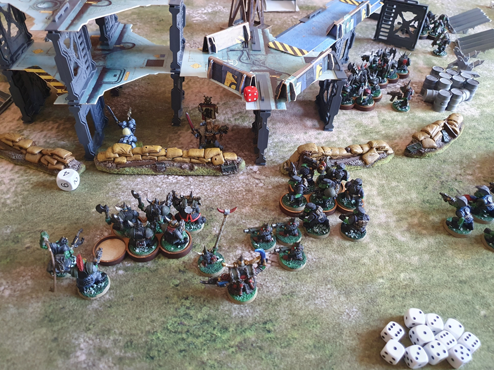 40k 2nd edition space wolves battle