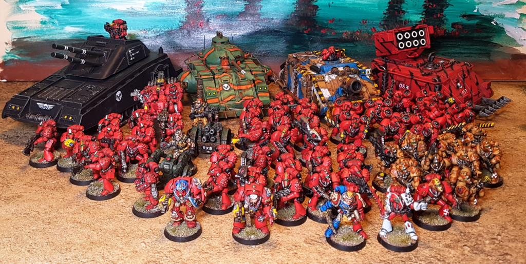 rogue trader blood angels army