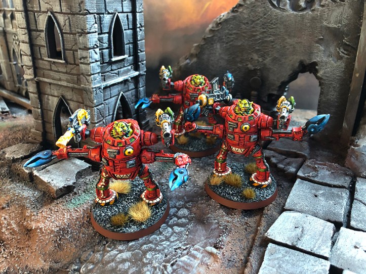 Warhammer 40k 2nd Edition Ork Dreadnoughts